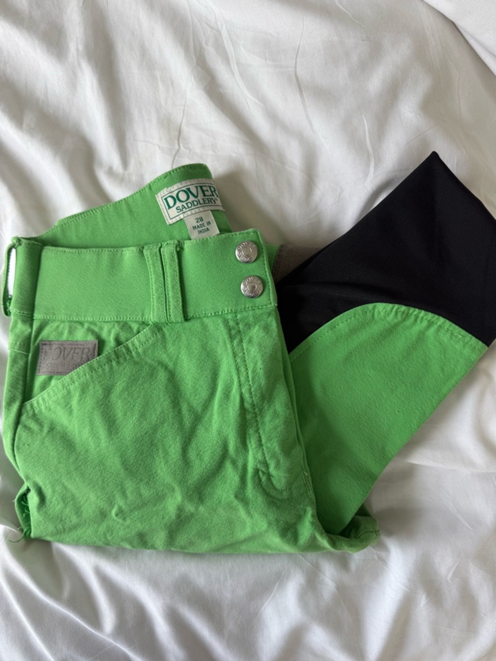 Dover green breeches - Picture 2 of 3
